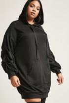 Forever21 Plus Size Heathered Hooded Dress