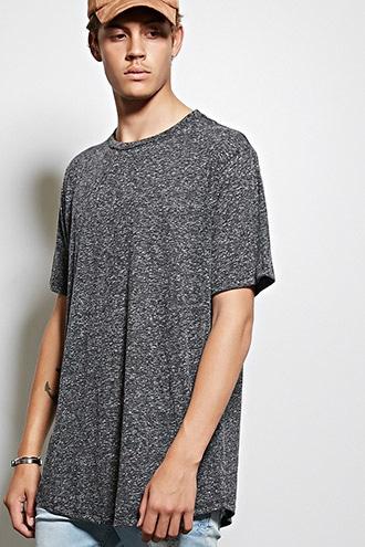 21 Men Men's  Mnml Burnout Knit Tee