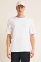Forever21 Textured Drop-shoulder Tee