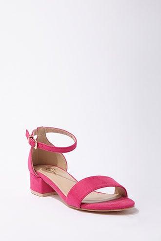 Forever21 Suede Ankle-strap Heels