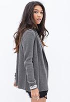 Forever21 Ribbed Open-front Cardigan
