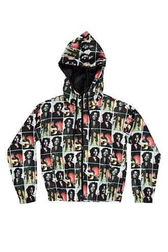 Forever21 Bob Marley Zip-front Jacket