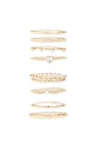 Forever21 Assorted Textured Ring Set