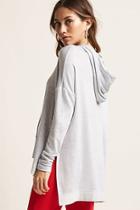 Forever21 Hooded High-low Top