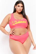 Forever21 Plus Size L.a. Gear High Waist Bikini Bottoms