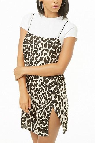 Forever21 Motel Leopard Print Mini Dress