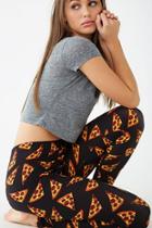 Forever21 Pizza Print Leggings