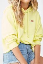 Forever21 Levis Cropped Hoodie