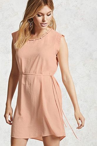 Forever21 Caged Belted Dress