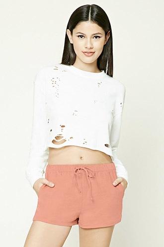 Forever21 Corduroy Drawstring Shorts