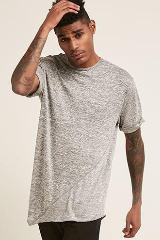 Forever21 Kayden K Asymmetrical Hem Tee