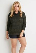 Forever21 Plus Drop-sleeved Turtleneck Sweater