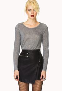 Forever21 Cutting Edge Asymmetrical Skirt