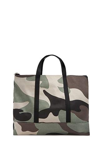Forever21 Camo Print Eco Tote