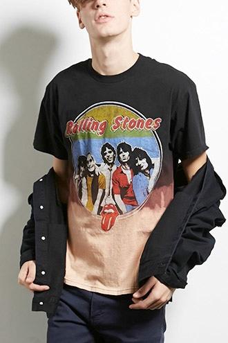 Forever21 Vintage Wear La Stones Band Tee