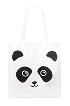 Forever21 Panda Face Graphic Eco Tote