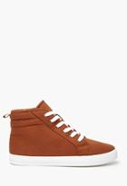 Forever21 Faux Shearling High Tops