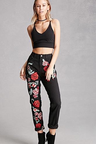 Forever21 Women's  Pixie And Diamond Jeans