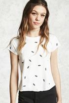Forever21 Feather Graphic Tee