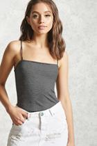 Forever21 Striped Cropped Cami