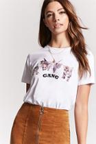 Forever21 Gang Of Kittens Graphic Tee
