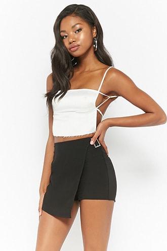 Forever21 Mock-wrap Skort