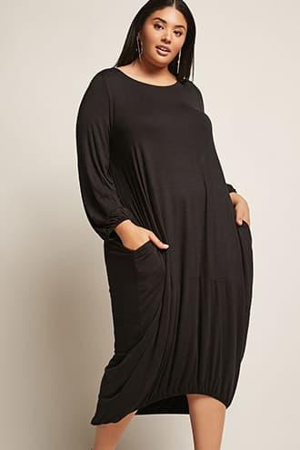 Forever21 Plus Size Billowy Midi Dress