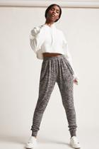 Forever21 Marled French Terry Knit Joggers