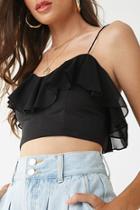 Forever21 Ruffled Cropped Cami