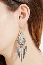 Forever21 Faux Turquoise Drop Earrings