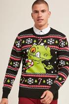 Forever21 Reptar Holiday Sweater