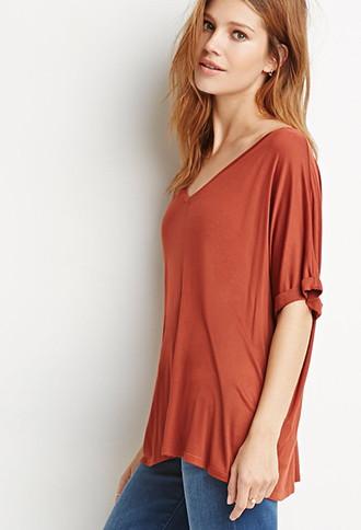Love21 V-neck Dolman Top