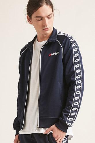 Forever21 Lotto Logo Track Jacket