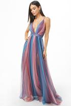 Forever21 Ombre Mesh Maxi Dress
