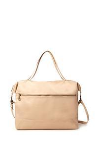 Forever21 Textured Faux Leather Satchel