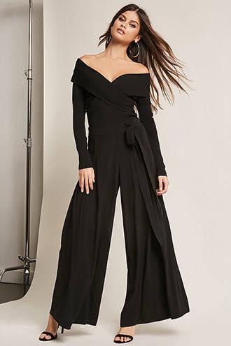 Forever21 Eta Tie-waist Palazzo Pants