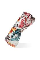 Forever21 Tropical Print Silk Headwrap