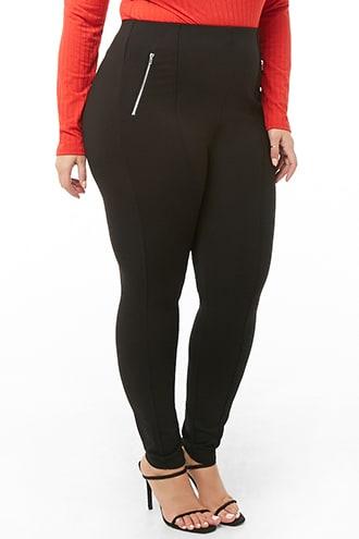 Forever21 Plus Size Seam Leggings