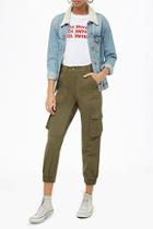 Forever21 High-rise Utility Pants