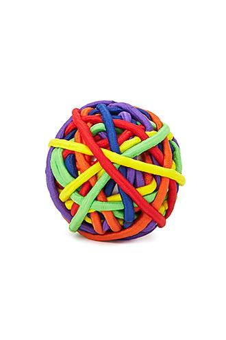 Forever21 Red & Blue Hair Tie Ball Set