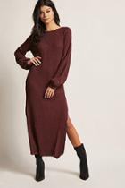 Forever21 Maxi Sweater-knit Dress