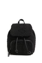 Forever21 Faux Shearling Backpack