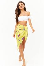 Forever21 Fish Print Sarong Swim Cover-up