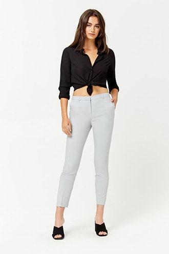 Forever21 Ankle-cut Trousers