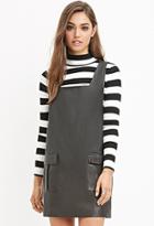Forever21 Square-neck Faux Leather Dress