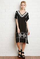 Forever21 Geo-embroidered Shift Dress