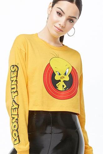 Forever21 Tweety Bird Graphic Top