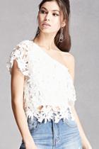Forever21 Lush One-shoulder Top