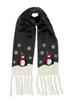 Forever21 Just Chillin Penguin Print Scarf