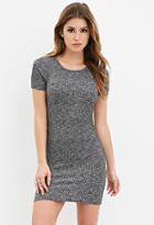 Forever21 Women's  Ribbed Knit Bodycon Dress (charcoal)